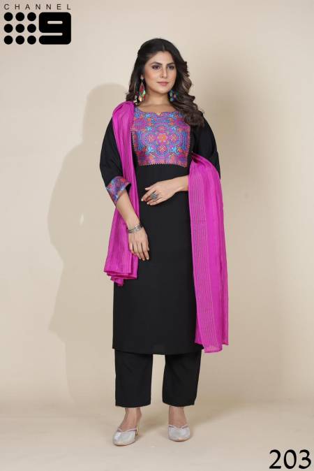 Channel 9 Series 201SD To 204SD Readymade Suits Catalog
